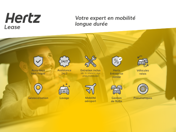 Hertz Lease, votre location moyenne et longue durée de 3 mois à 4 ans.Vous arrivez sur le territoire : Contactez nous !