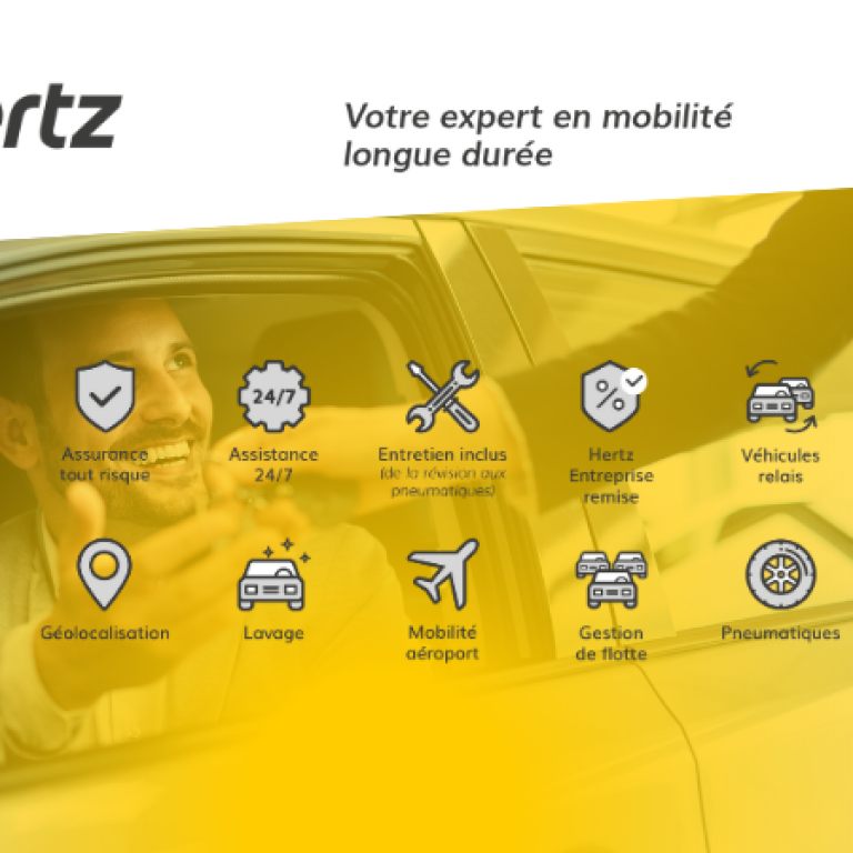 Hertz Lease, votre location moyenne et longue durée de 3 mois à 4 ans.Vous arrivez sur le territoire : Contactez nous !