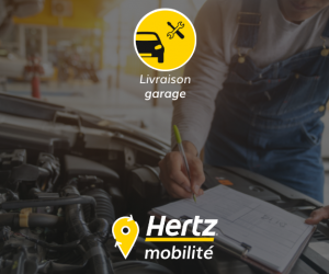 Livraison garage Hertz NC